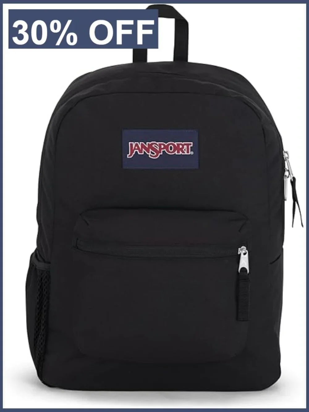 Classic Daypack Backpack with Padded Straps, Utility Pocket, Water Bottle Holder